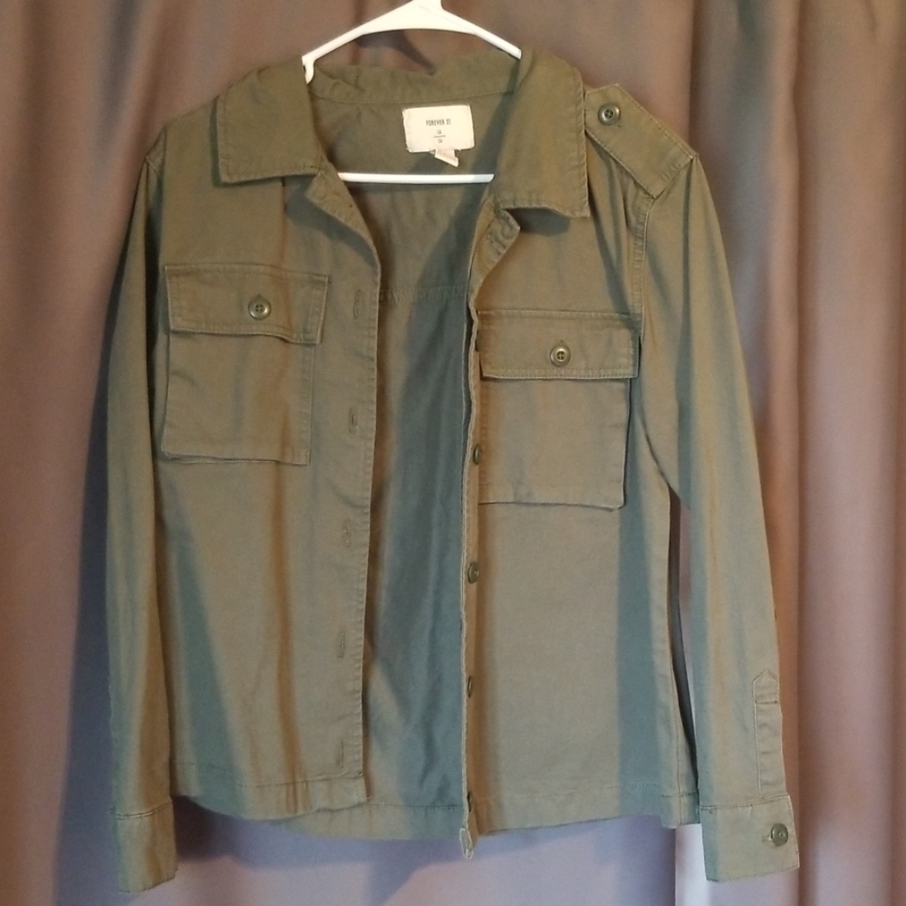 Green Military Jacket